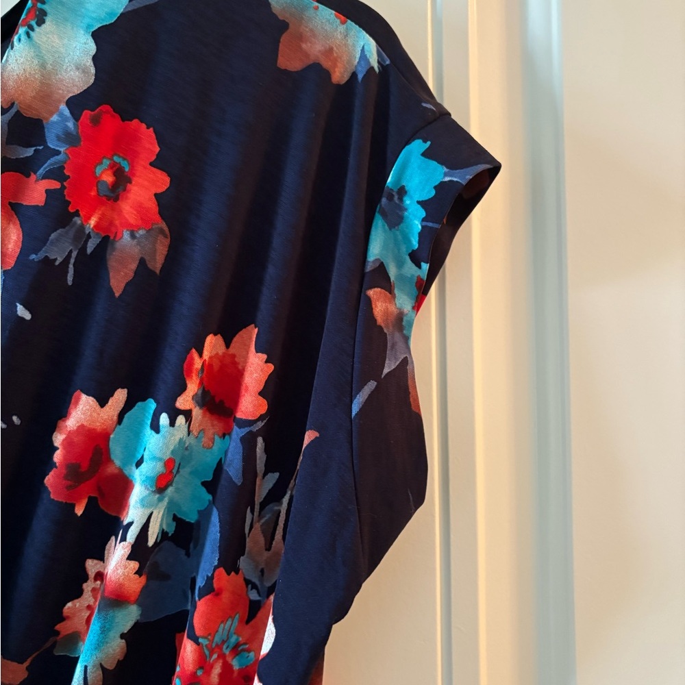 Kaleigh Floral Romper with Vibrant Patterns - Picture 5 of 7